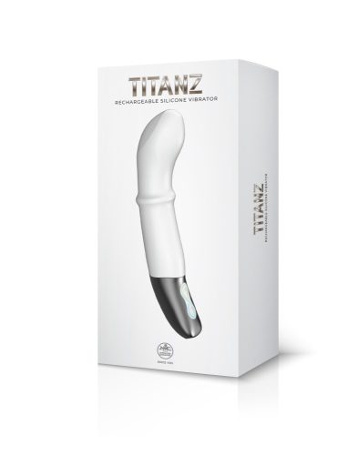 TITANZ 7" SILICONE RECHARGEABLE VIBRATOR IN IVORY WHITE_B15O25_4