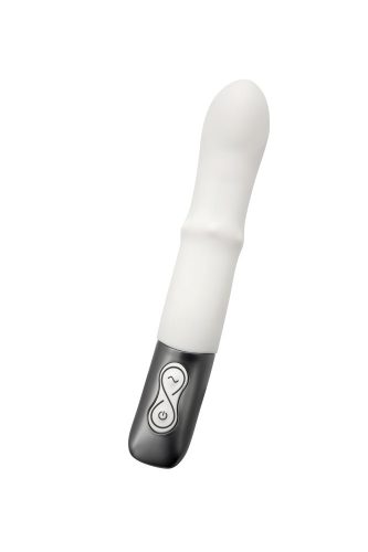 TITANZ 7" SILICONE RECHARGEABLE VIBRATOR IN IVORY WHITE_B15O25_4