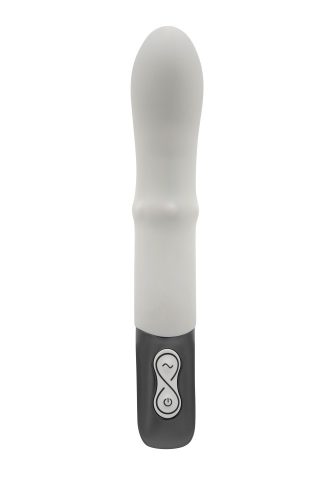 TITANZ 7" SILICONE RECHARGEABLE VIBRATOR IN IVORY WHITE_B15O25_4