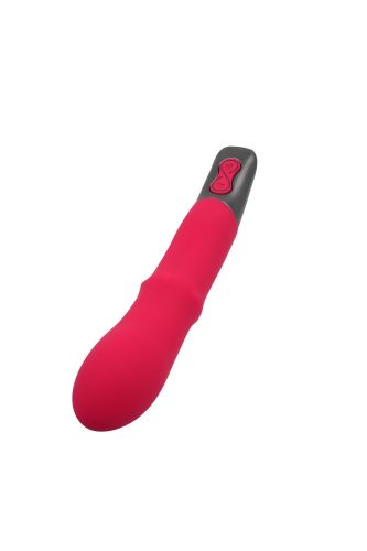 TITANZ 7" SILICONE RECHARGEABLE VIBRATOR IN PINK_B0O25_4