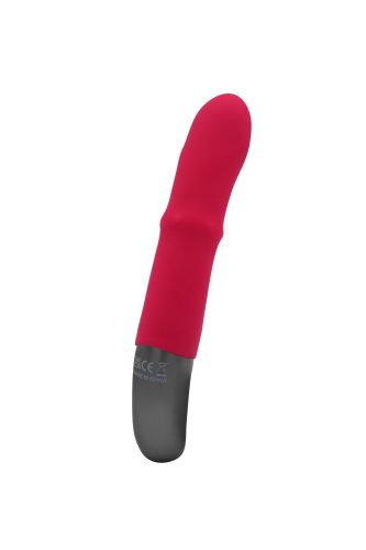 TITANZ 7" SILICONE RECHARGEABLE VIBRATOR IN PINK_B0O25_4