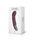 TITANZ 7" SILICONE RECHARGEABLE VIBRATOR IN RUBINE RED_B15O25_4