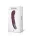 TITANZ 7" SILICONE RECHARGEABLE VIBRATOR IN RUBINE RED