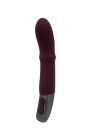 TITANZ 7" SILICONE RECHARGEABLE VIBRATOR IN RUBINE RED_B15O25_4