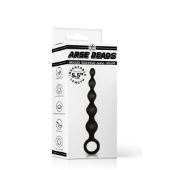 Arse Beads 5.5" Ribbed Silicone Anal Beads