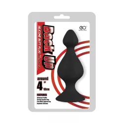 Back Up 4" Silicone Butt Plug w/Suction Cup I