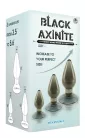 Black Axinite 3 IN 1 Anal Plug Kit Set III