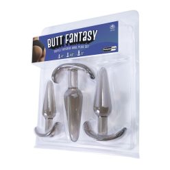 Butt Fantasy Triple Tapered Anal Plug Set