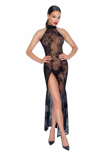 Long tulle dress - L
