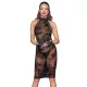 Midi tulle dress with velvet straps in the back - M