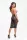 Ambivalence lace up midi skirt  - M