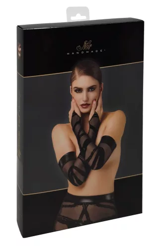 Bondesque Opera Thumb Loop Gloves  S/M