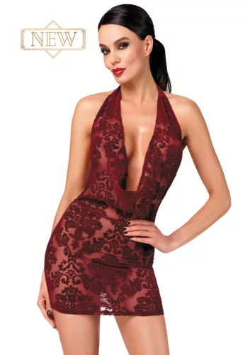 Kink Royal cascade mini dress L