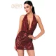Kink Royal cascade mini dress L