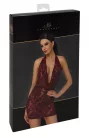 Kink Royal cascade mini dress L