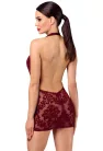 Kink Royal cascade mini dress L