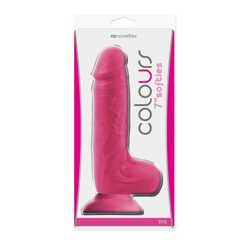 Colours Softies 7 inch Dildo Pink_B0O25_3