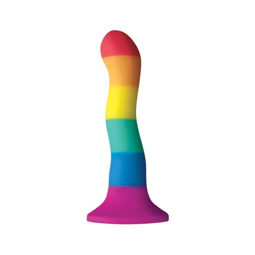 Colours Pride Edition 6 inch Wave Dildo Rainbow_B0O25_2