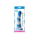 Colours - Pleasures - Yum Yum  6" Dildo - Blue_B0O25_3