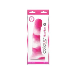 Colours - Pleasures - Yum Yum  7" Dildo - Pink
