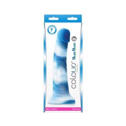 Colours - Pleasures - Yum Yum  8" Dildo - Blue_B15O25_3
