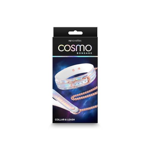 Cosmo Bondage -  Collar & Leash - Rainbow_B15O25_2