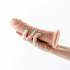 Colours - Dual Density - 7" Girth Dildo - White