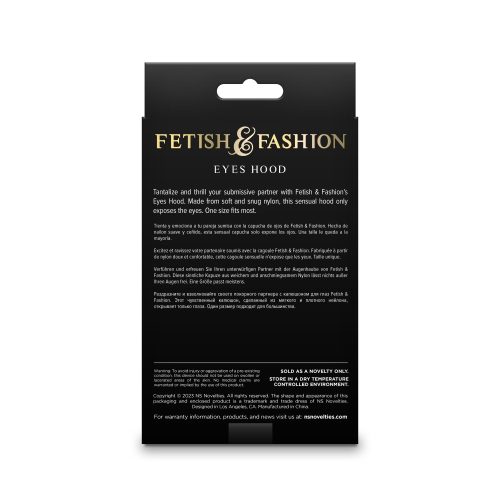 Fetish & Fashion - Eyes Hood - White - Alternate Package