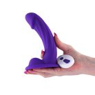 Colours - Curve - Vibrating - 6" Dildo - Purple