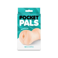 Pocket Pals - Vagina Stroker - White