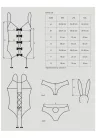 Bunny suit 4 pcs costume pink L/XL