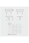 Catia garter belt & thong  S/M