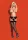 Charms garter belt & thong black  S/M