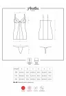 Heartina chemise & thong red  S/M