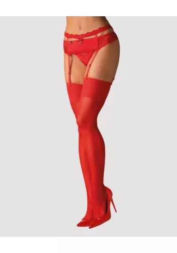 S800 stockings red L/XL