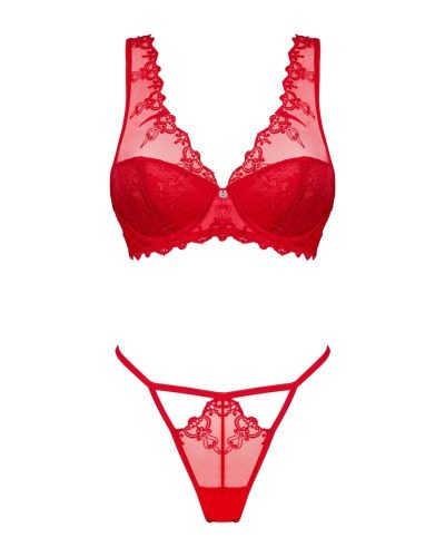 Lonesia 2-pcs set red L/XL