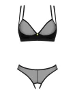 Nesari 2-pcs crotchless set   XS/S