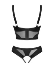 Chic Amoria 2-pcs crotchless set   XS/S