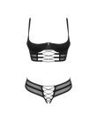 Roxelia 2-pcs crotchless set  M/L