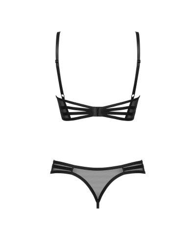 Roxelia 2-pcs crotchless set  M/L