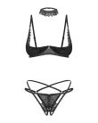 Donarella 3-pcs crotchless set XS/S