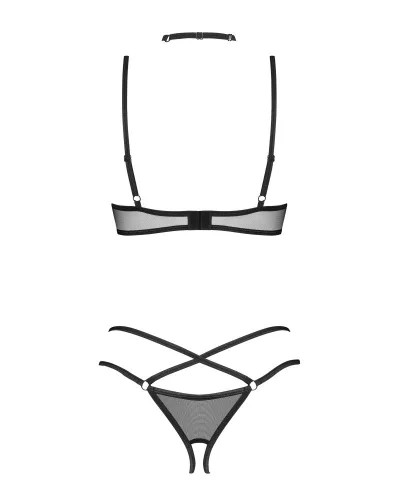 Donarella 3-pcs crotchless set XS/S