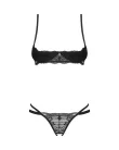 Nutris 2-pcs crotchless set  M/L
