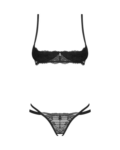 Nutris 2-pcs crotchless set  M/L
