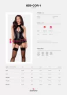 859-COR-1 corset & panties  S/M