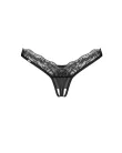 Arrowel Black crotchless thong S/M