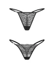 Clara 2-pack thong S/M