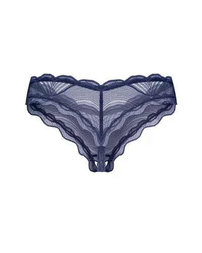Nightly Blue crotchless thong M/L