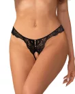 Trinise crotchless thong L/XL