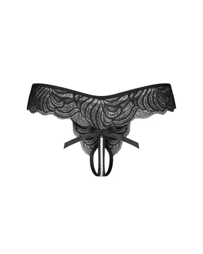 Trinise crotchless thong L/XL